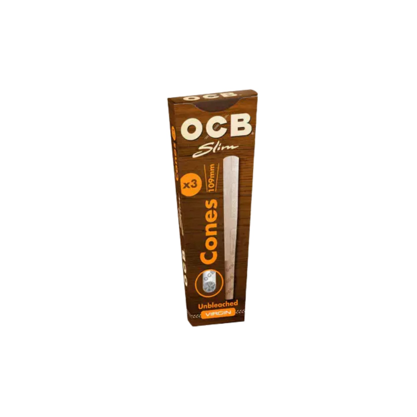 ROLLING PAPER | OCB VIRGIN KINGSIZE PRE - ROLLED CONES