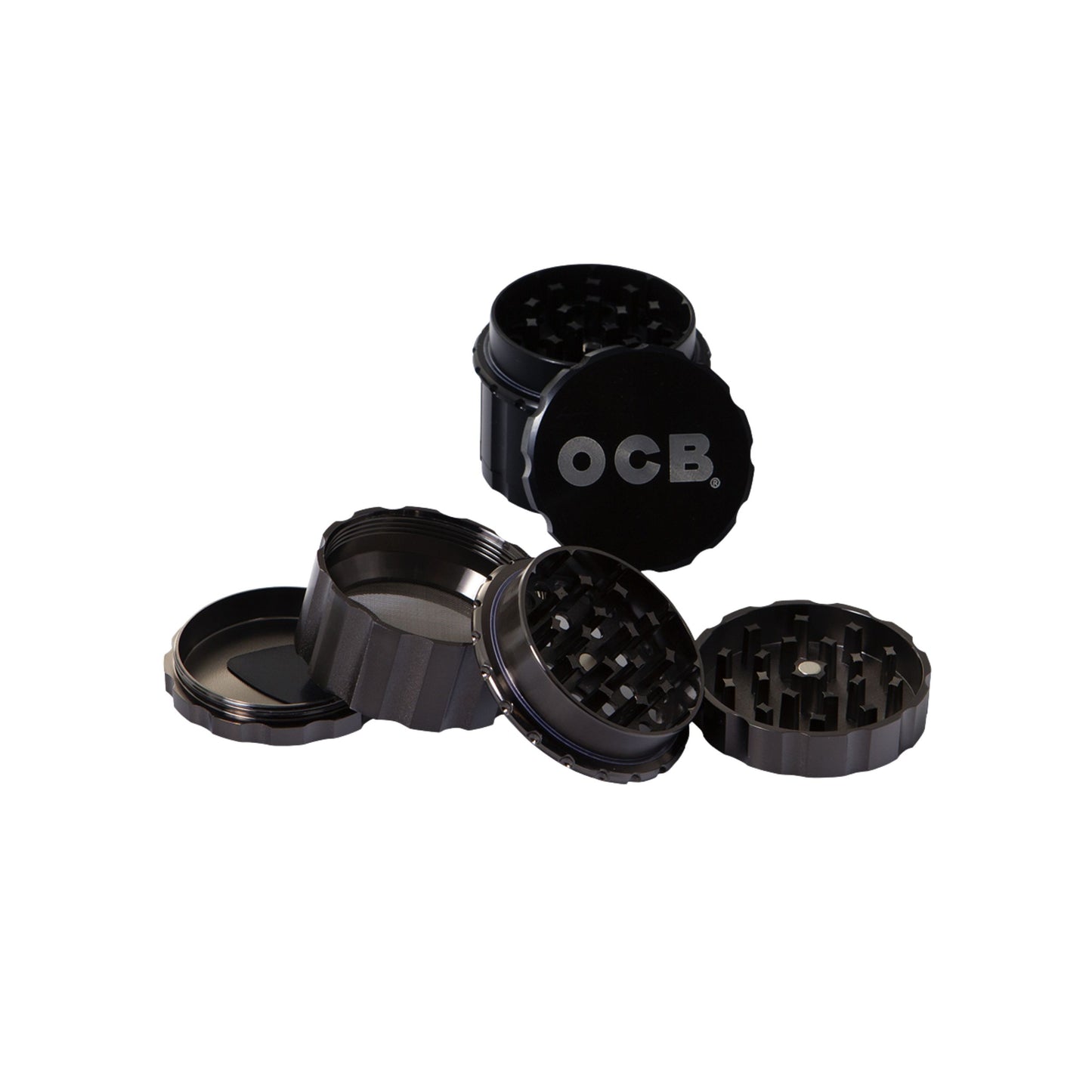 GRINDER | OCB PREMIUM GRINDER ALUMINIUM 4 LAYERS 50MM
