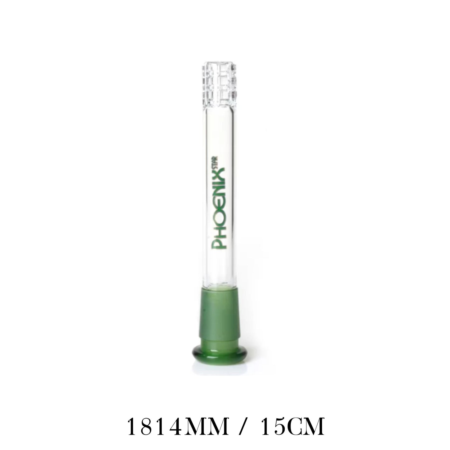 GLASS TUBE | PHOENIX STAR DOWNSTEM 1814MM ADAPTOR TUBE WITH MATRIX PERC