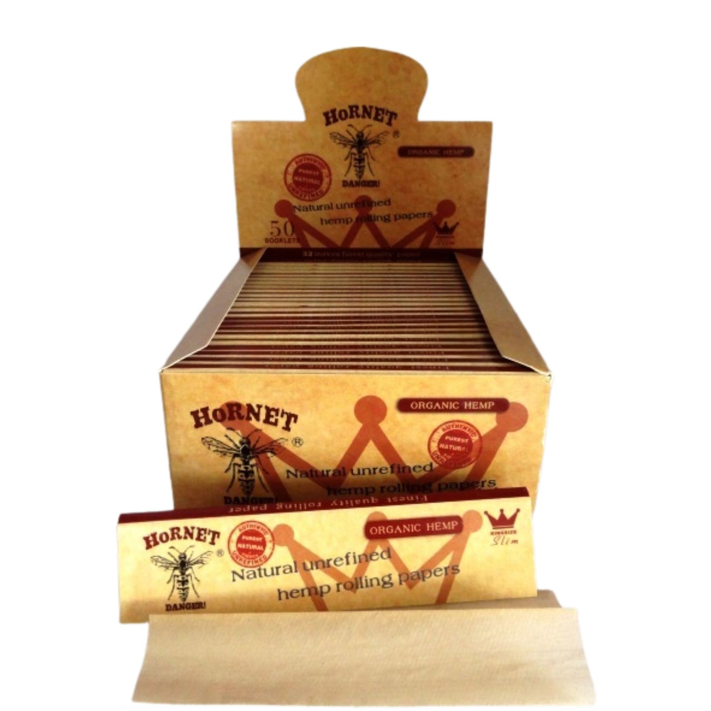 ROLLING PAPER | HORNET KINGSIZE ORGANIC HEMP ROLLING PAPER