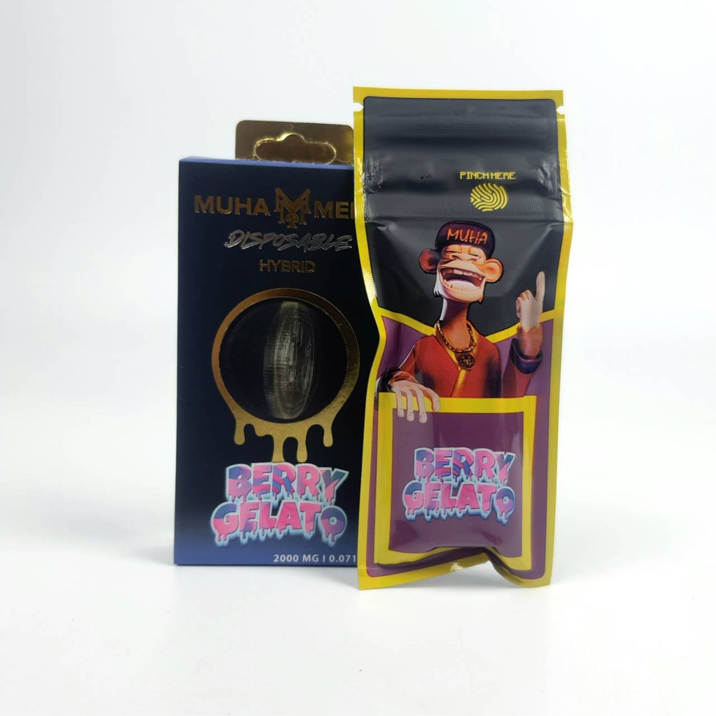 MUHA MEDS 2.0ML | BERRY GELATO : HYBRID