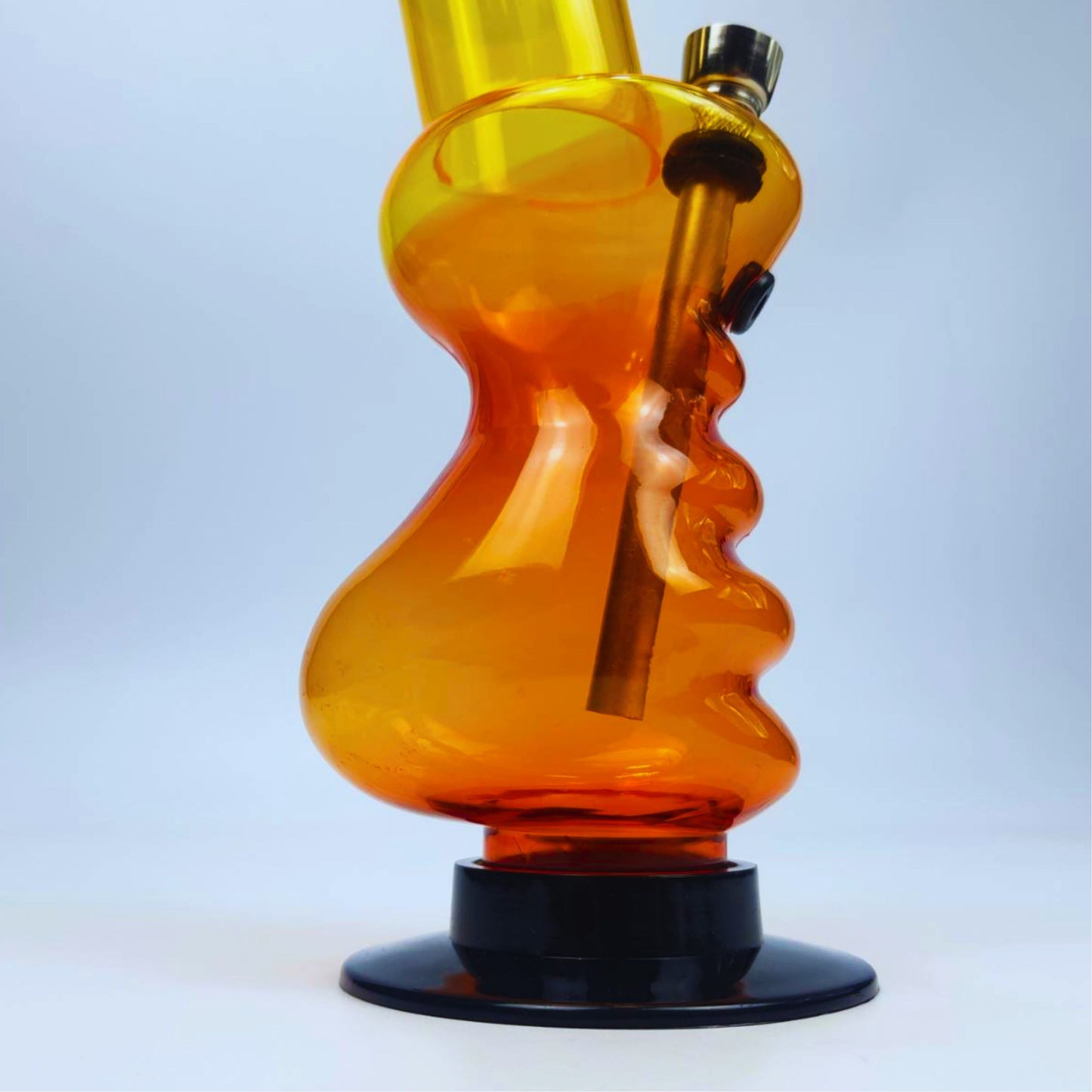 ACRYLIC BONG | ACRYLIC WATER PIPE HANDLE SHAPE 12 INCH 3MM THICKNESS