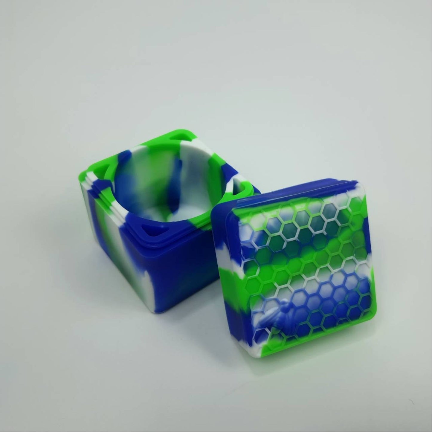 SILICONE | 78ML SILICONE SQUARE CONTAINER FOR CONCENTRATE