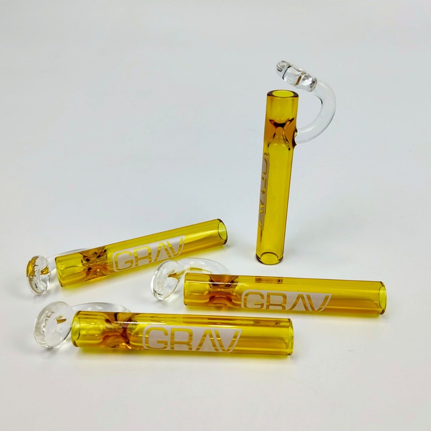 PIPE | GRAV CONCENTRATE TESTER OIL CHILLUM 3.5 INCH | YELLOW BODY