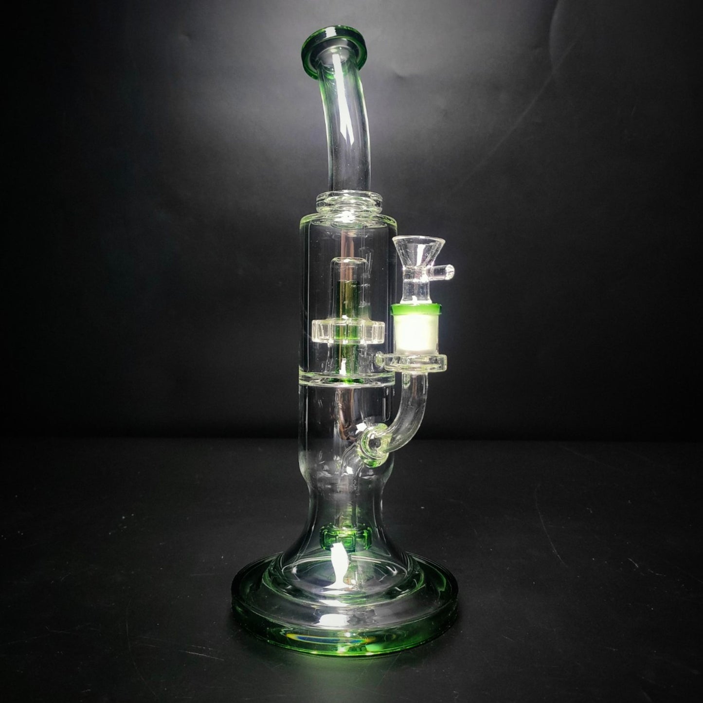 Glass Bong | EMPTY SCIENTIST STRAIGHT 12 INCH WITH DOUBLE MATRIX PERC