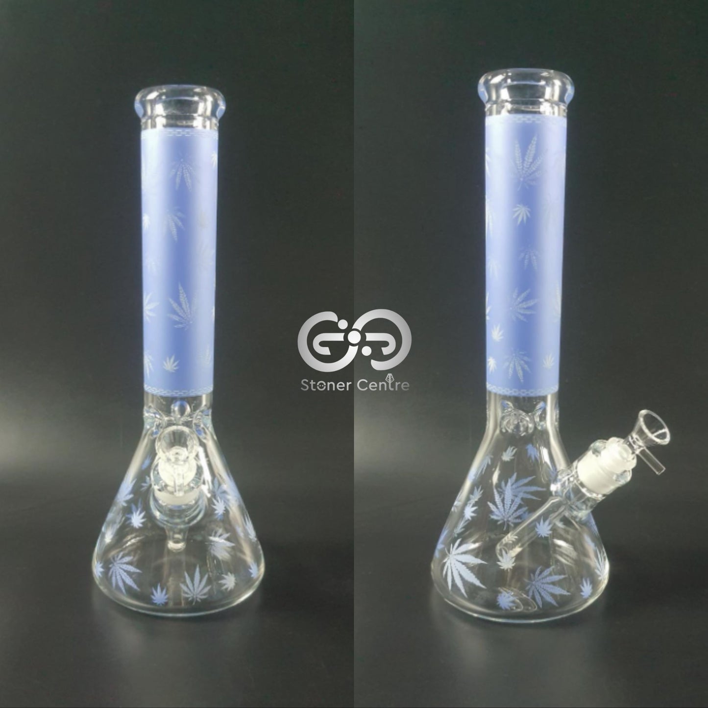 Glass Bong | MJ BEAKER GLOW IN THE DARK 14 INCH