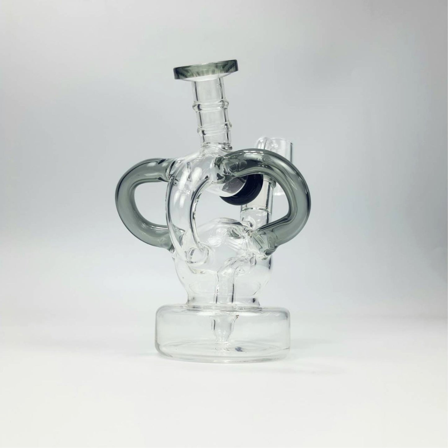 GLASS BONG | CHAMBE MINI RECYCLER RIG 6 INCH