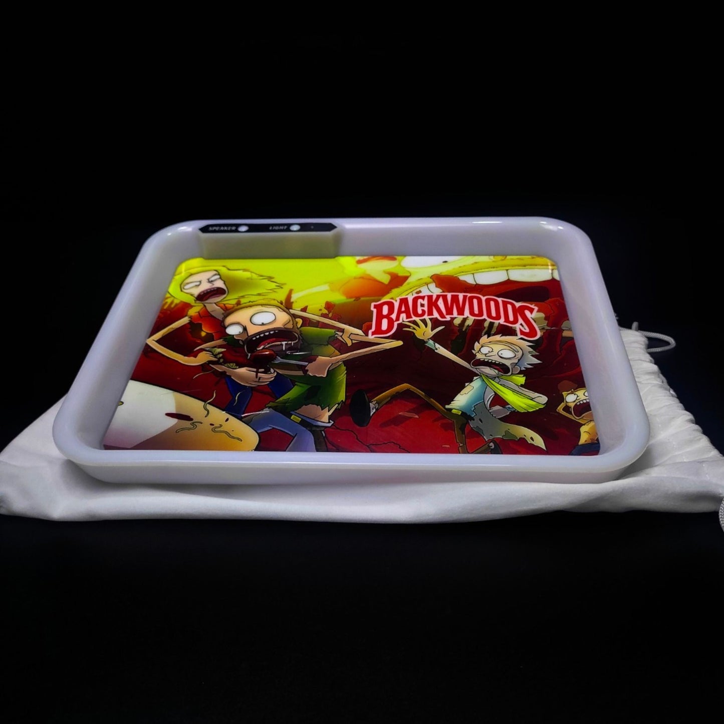 TRAY | LED BACKWOODS MUSIC BLUETOOTH TRAY GLOW IN THE DARK PARTY TRAY