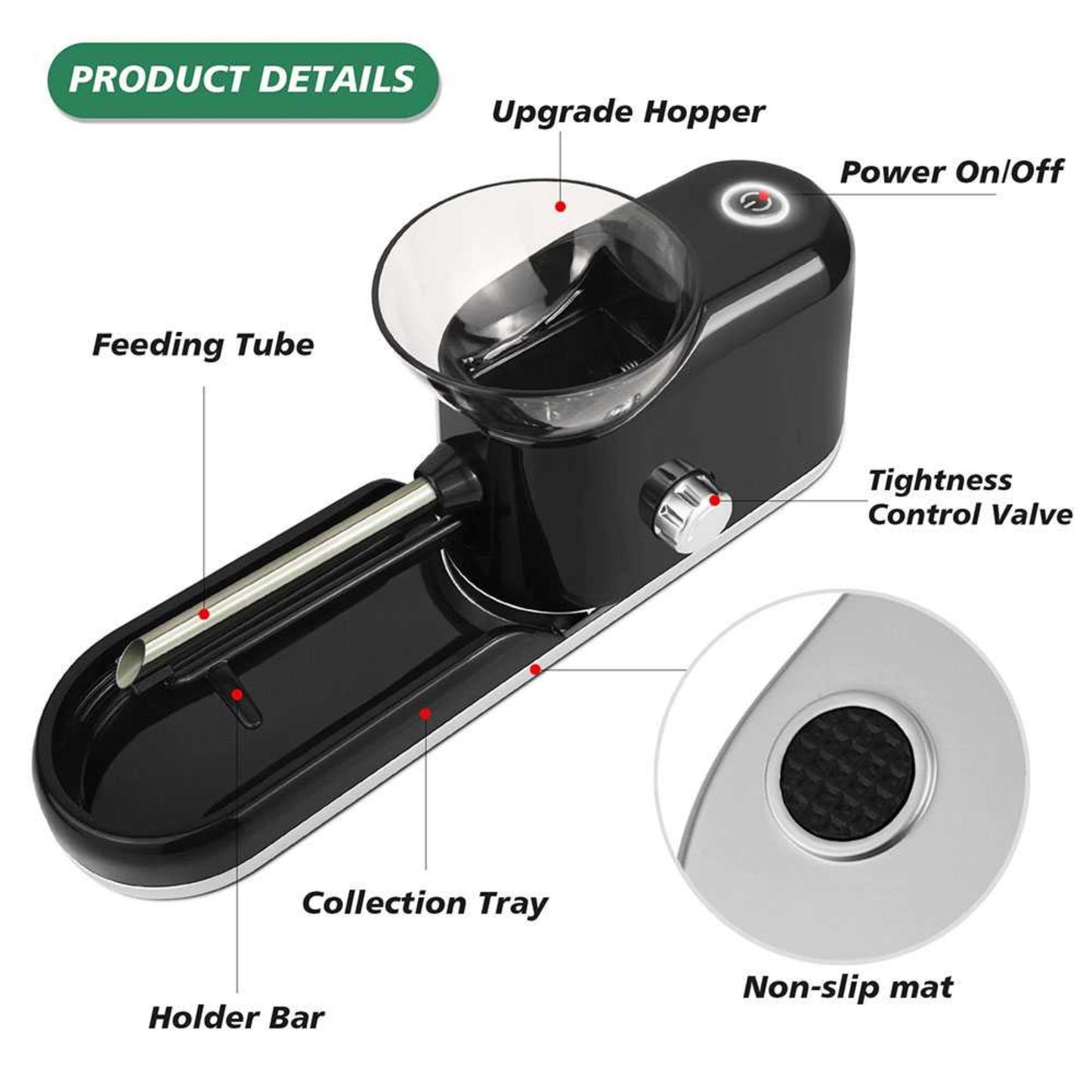 ELECTRIC ROLLER FOR 8 DIAMETER ROLLS