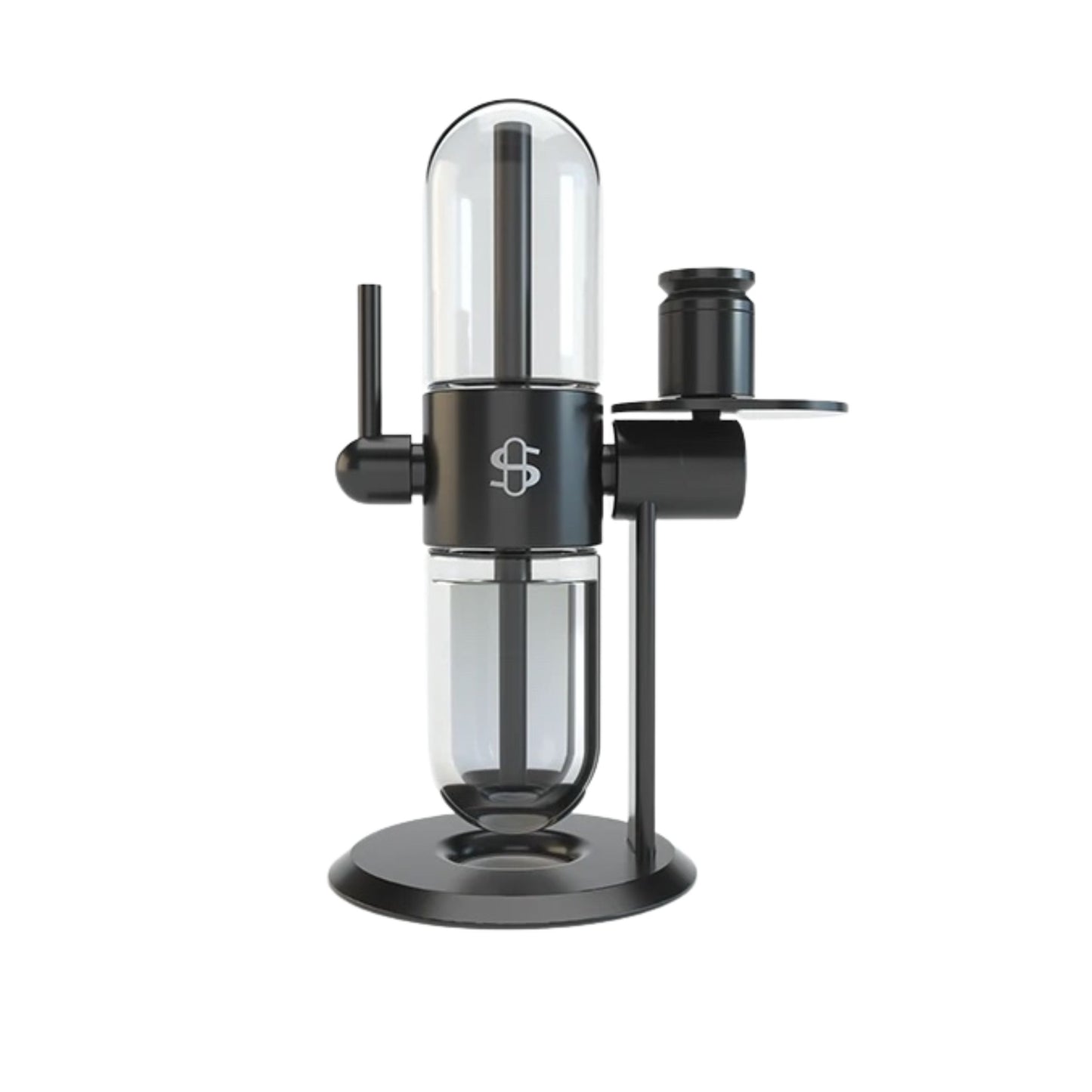 GLASS BONG | STUNDEN PORTABLE SMOKER GUN HANDHELD SMOKE INFUSER GRAVITY