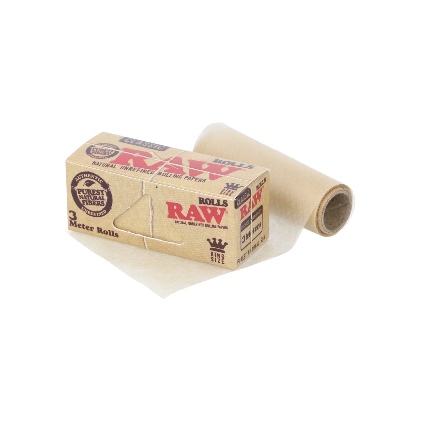 ROLLING PAPER | RAW CLASSIC ROLLS 3-METER LENGTH KINGSIZE