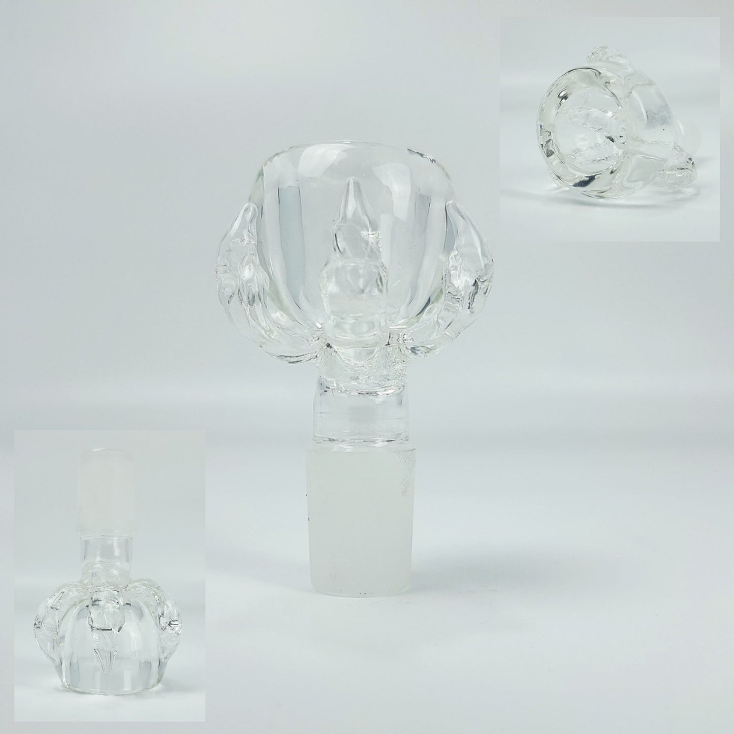 GLASS BOWL | SKELETON HAND BOWL 14 & 18MM