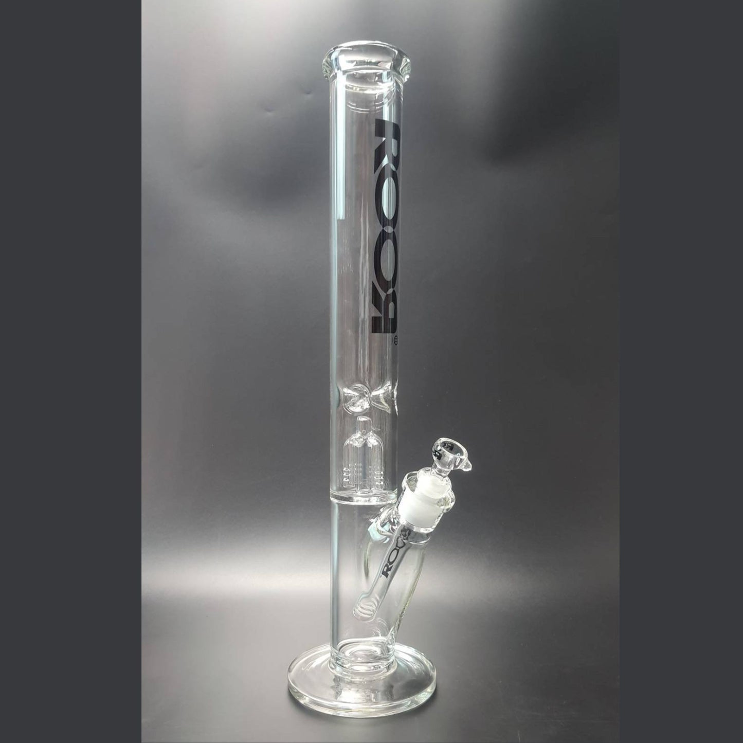 Glass Bong | ROOR TECH STRAIGHT WITH 4-ARM PERCOLATOR 18 INCH