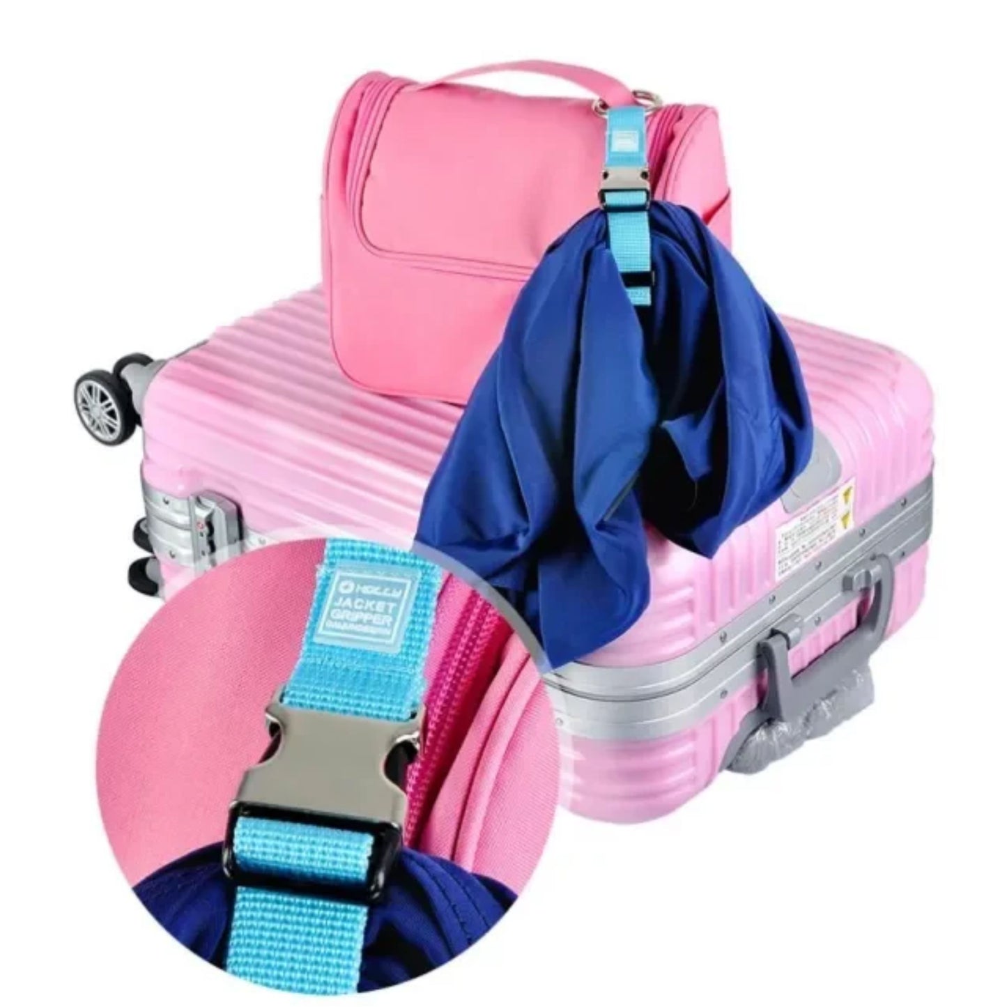 HOLLY LUGGAGE PORTER สายคล้องกระเป๋าเดินทาง ที่ห้อยกระเป๋า สำหรับกระเป๋าถือ กระเป๋าสะพาย กระเป๋าเดินทาง