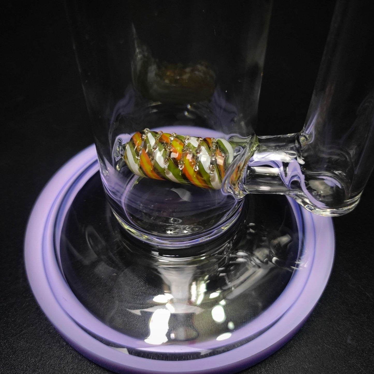 GLASS BONG | MS.FLOWERS WIGWAG STRAIGHT TUBE 14 INCH