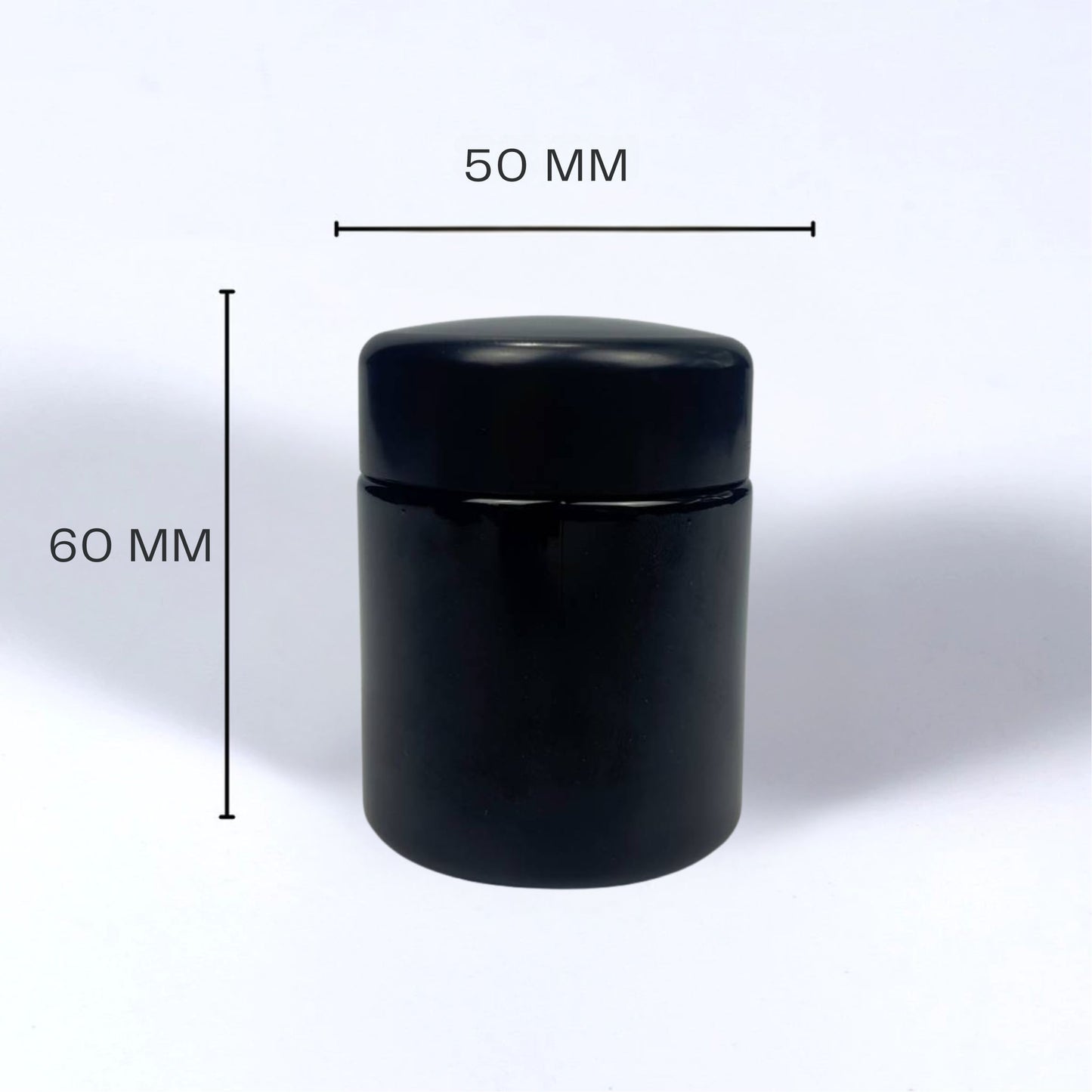 GLASS JAR | UV SHIELD GLASS JAR STORAGE JAR 50ML