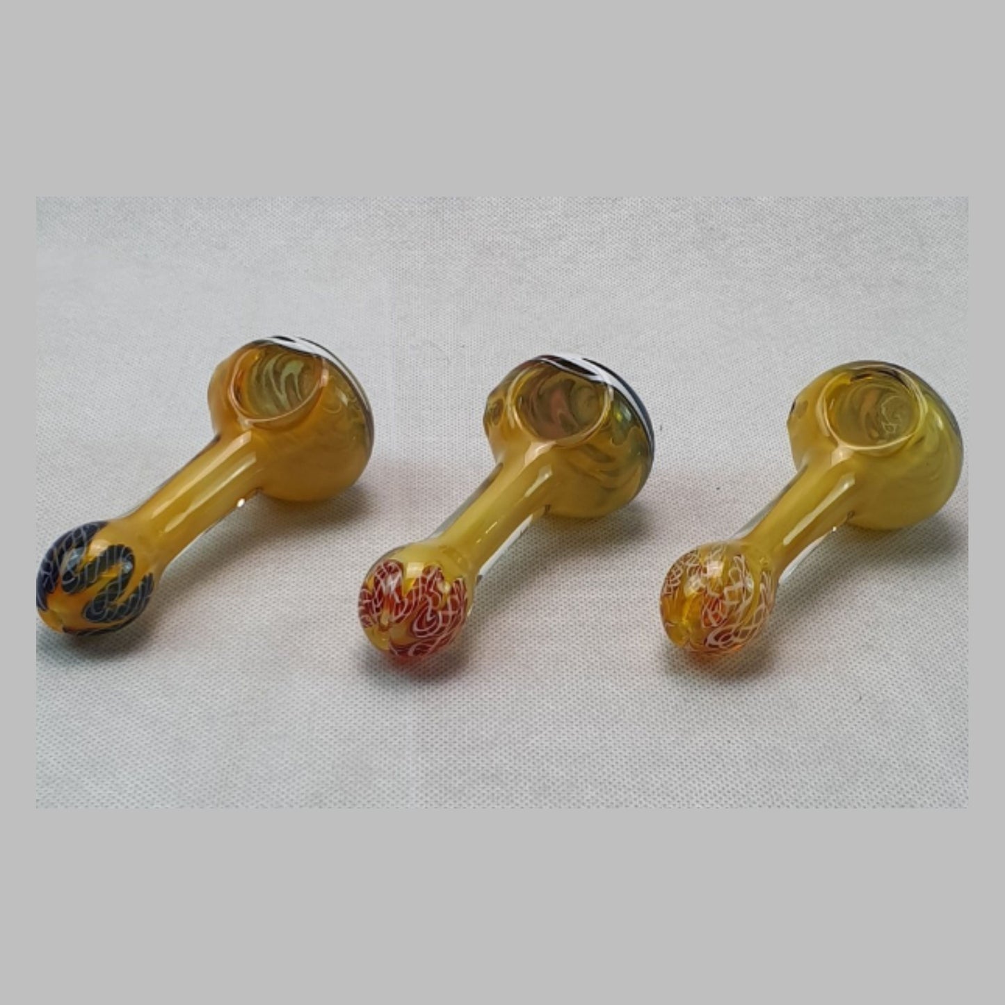 PIPE | DAZED CLASSIC SPOON YELLOW PIPE 4 INCH