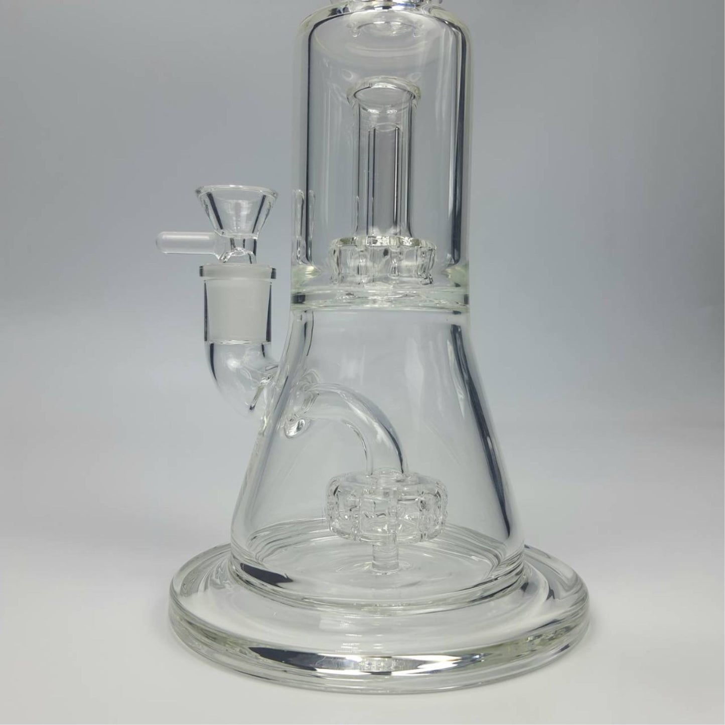 GLASS BONG | DYNASTY RIG 10 INCH DOUBLE HELIX & DOME PERC