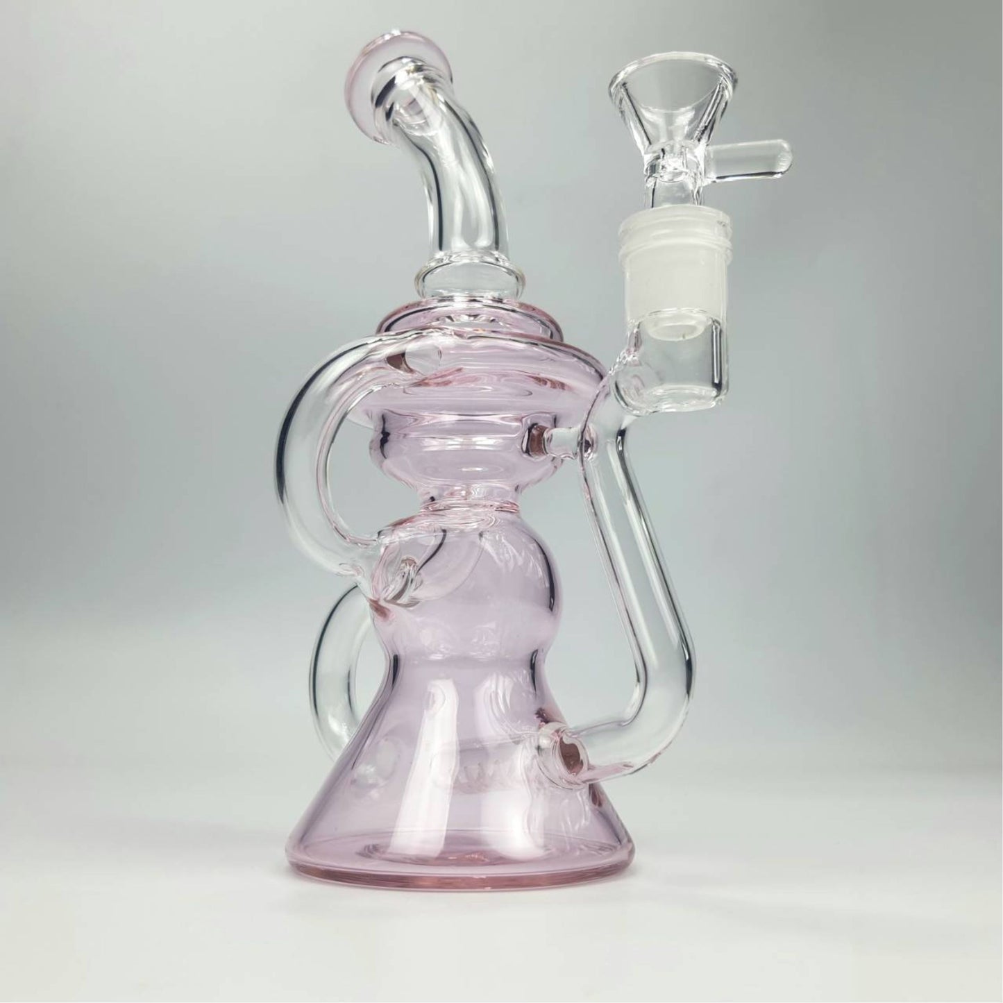 GLASS BONG | THE MAGICIAN RECYCLER RIG 8 INCH WITH INLINE PERC