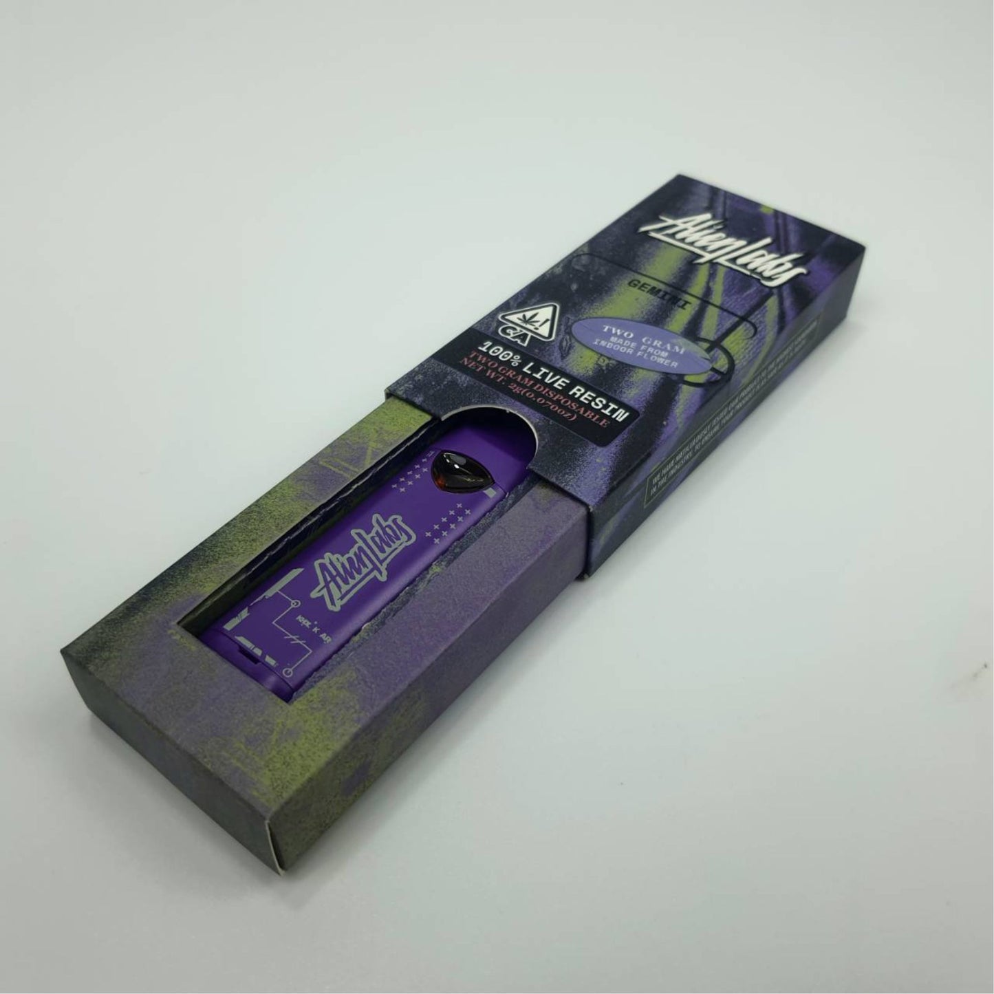 ALIEN LABS LIVE RESIN DISPOSABLE 2.0ML | GEMINI : INDICA