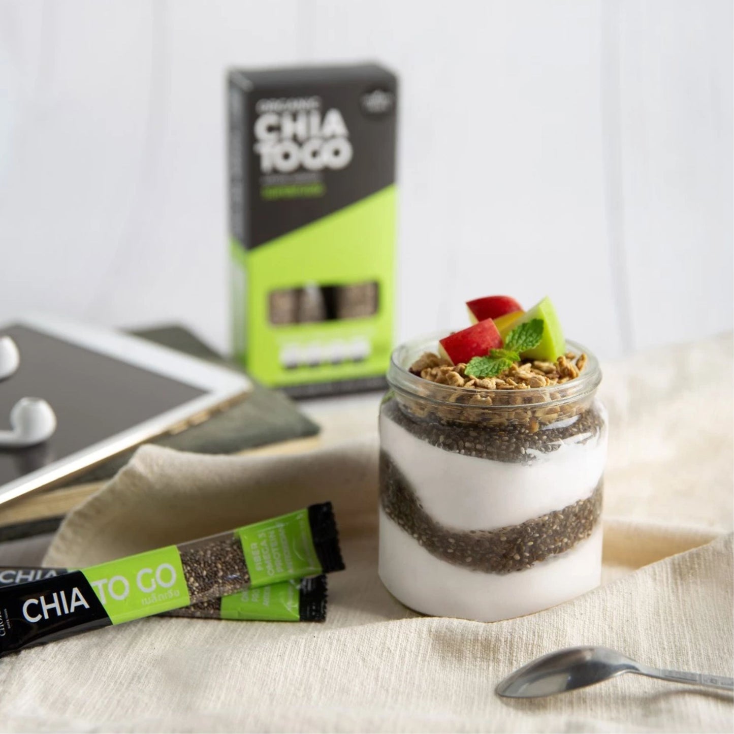 HEALTHY CHOICE | SUPERFOOD - ORGANIC CHIA SEEDS TOGO - เมล็ดเจีย ออร์แกนิค ทูโก ขนาด 100 กรัม