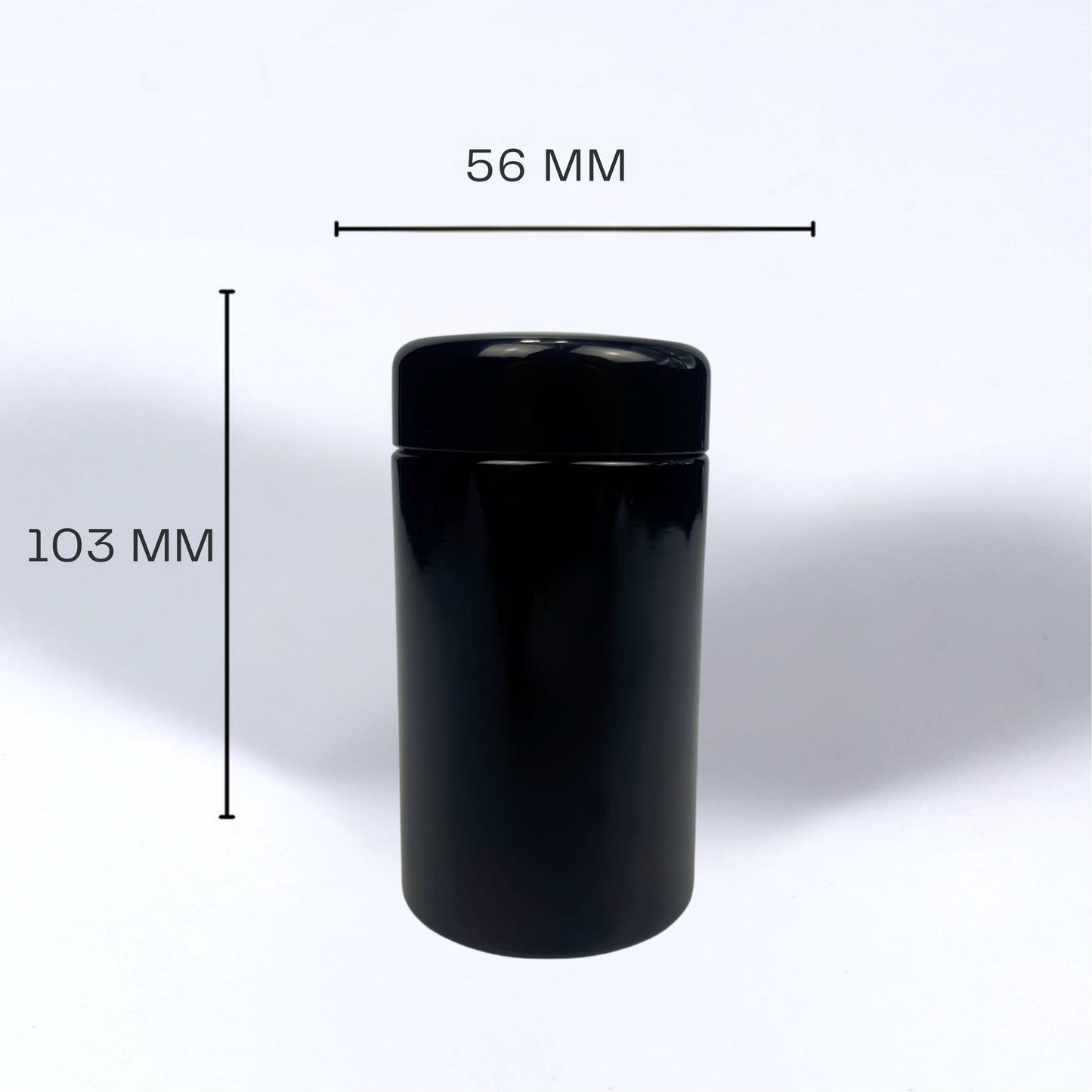 GLASS JAR | UV SHIELD GLASS JAR STORAGE JAR 150ML