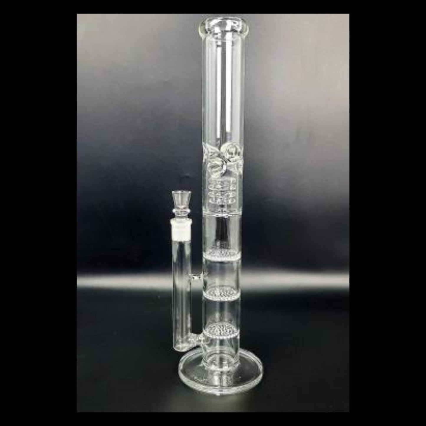 Glass Bong | EMPTY SCIENTIST TRIPLE HONEYCOMB PERCOLATOR STRAIGHT 18 INCH