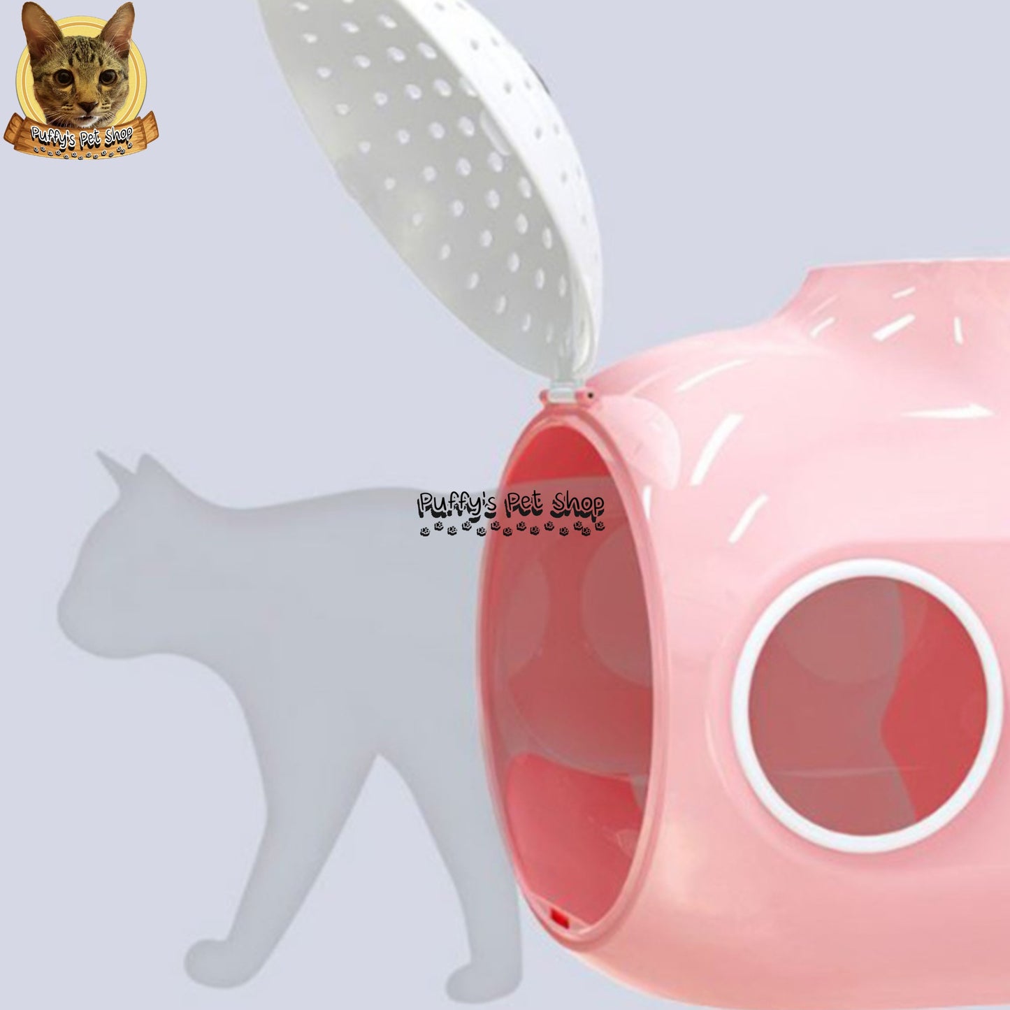 Puffy's Pet Shop | Submarine Cat Bag Honeycare Xiaomi กระเป๋าแมวทรงเรือดำน้ำ  ขนาด 48.5 x 23 x 31.5 ซม.