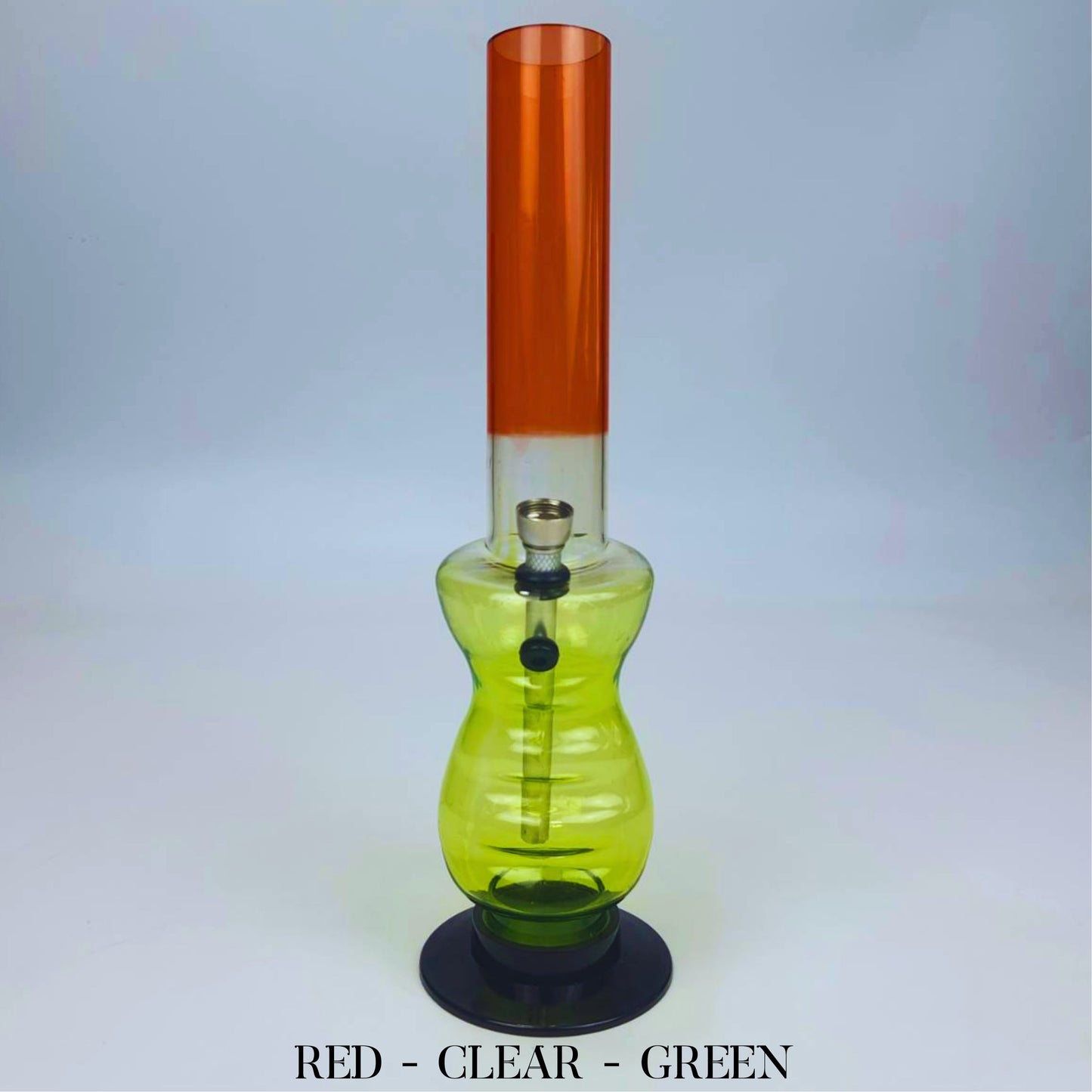 ACRYLIC BONG | ACRYLIC WATER PIPE HANDLE SHAPE 12 INCH 3MM THICKNESS