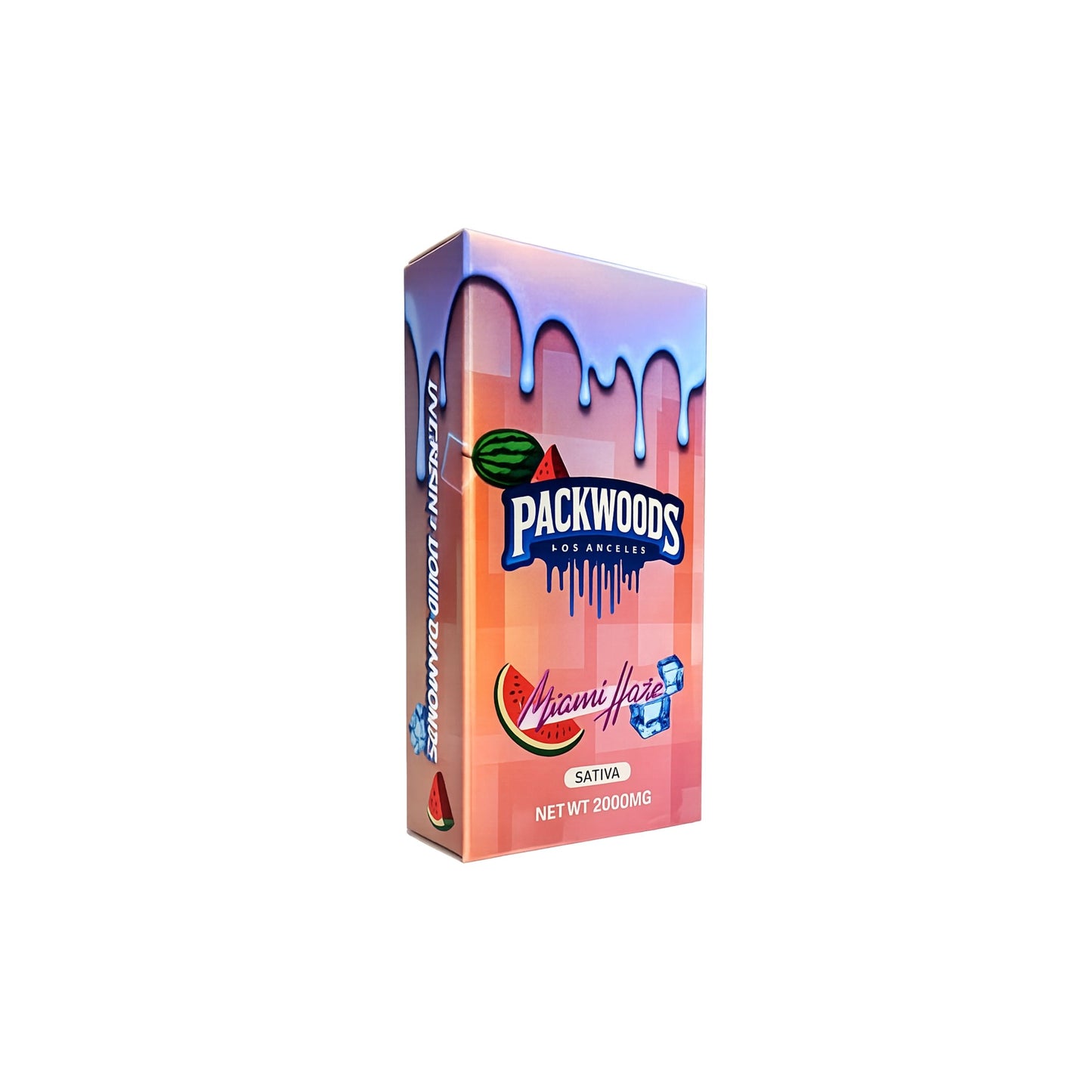 PACKWOODS - LIVE RESIN + LIQUID DIAMONDS 2.0ML | MIAMI HAZE : SATIVA