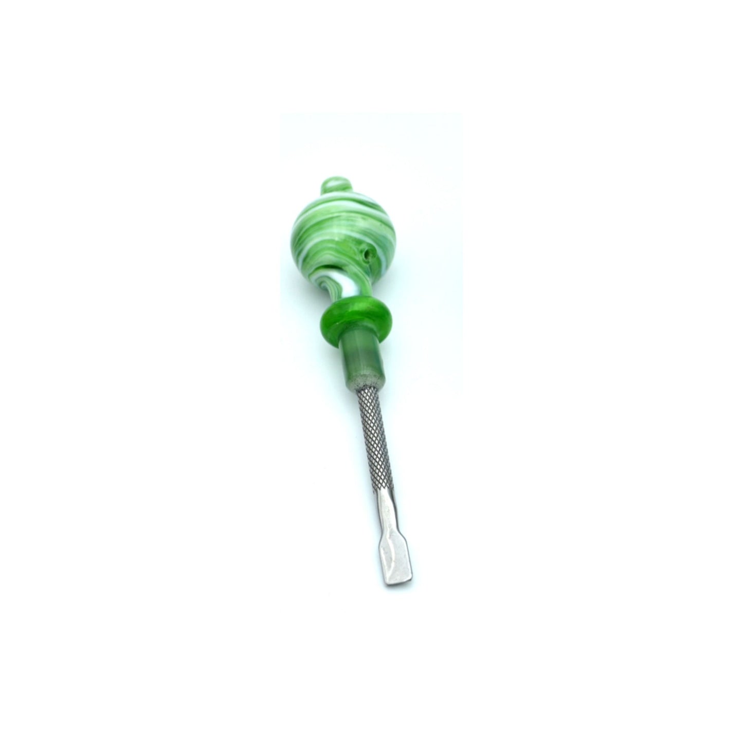 DABBER | METAL DABBER WITH CARB CAP GLASS HOLDER STYLE