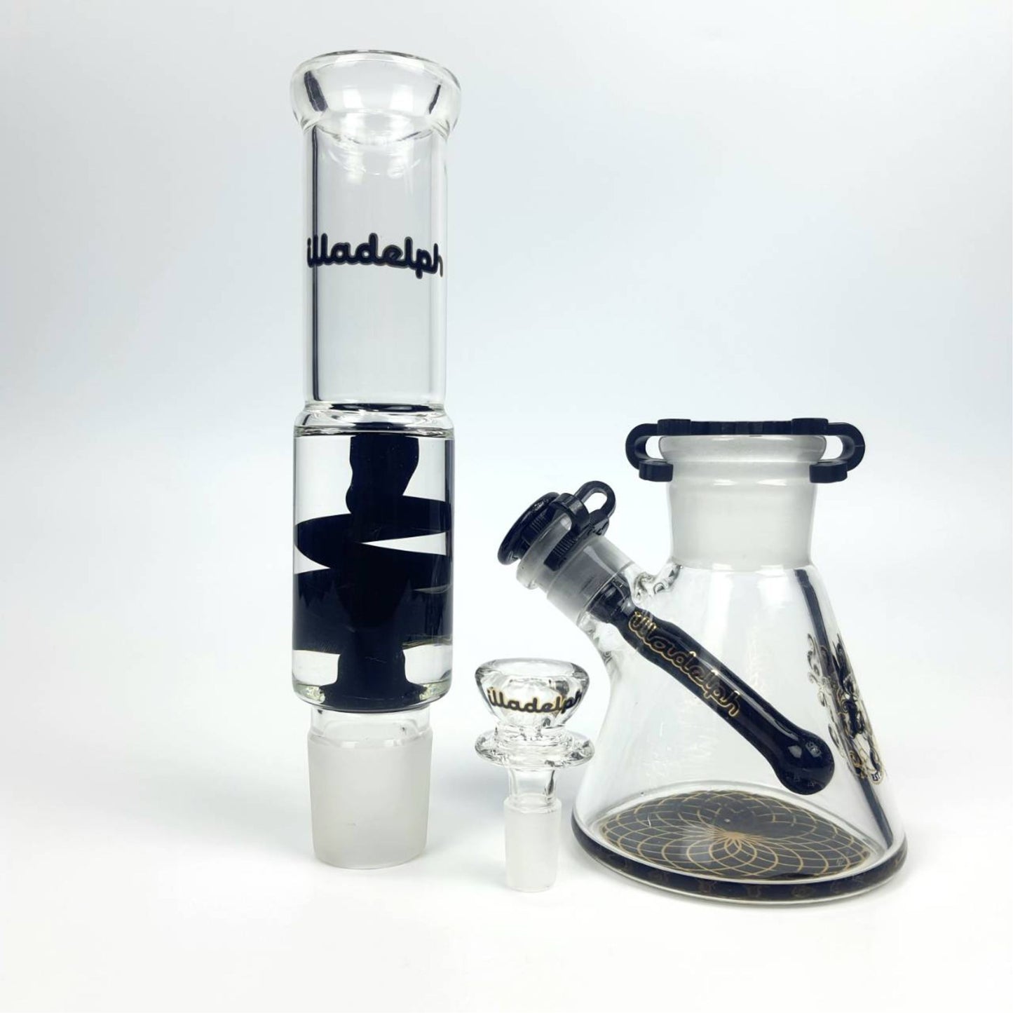 Glass Bong | ILLADELPH MIDDLE LEGO 11.5 INCH