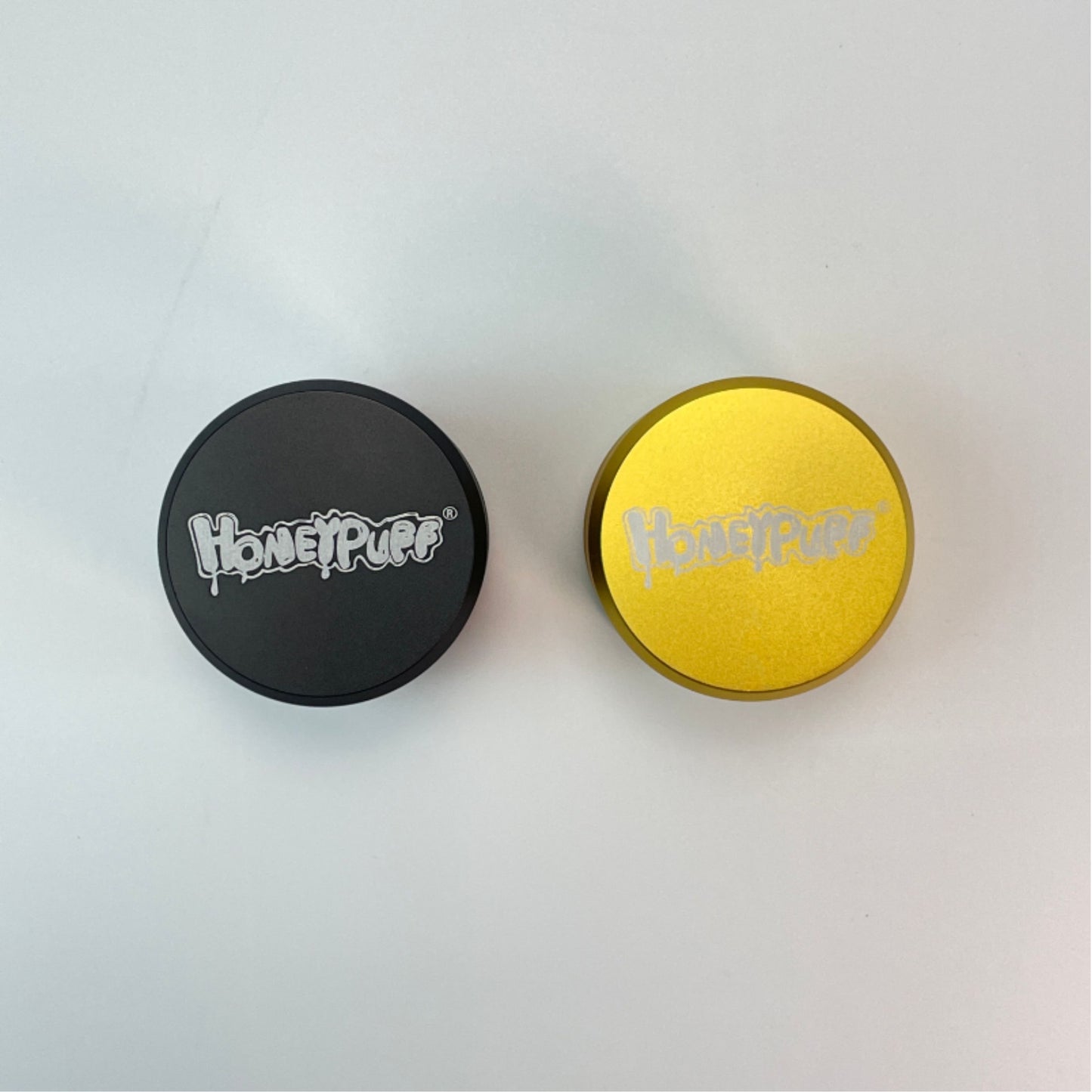 GRINDER | HONEYPUFF SMOOTH EDGE ALUMINUM 4 LAYERS