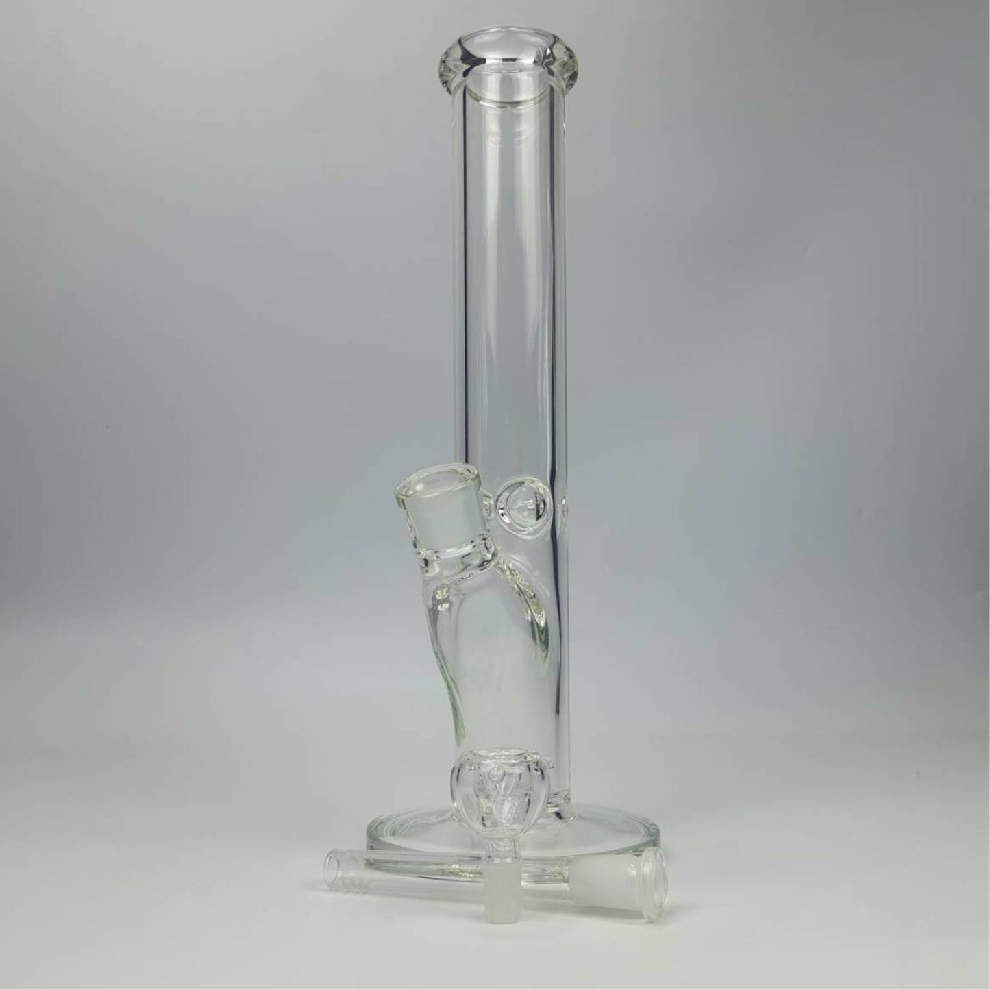 GLASS BONG | NO LOGO PREMIUM STRAIGHT 14 INCH 9MM THICKNESS