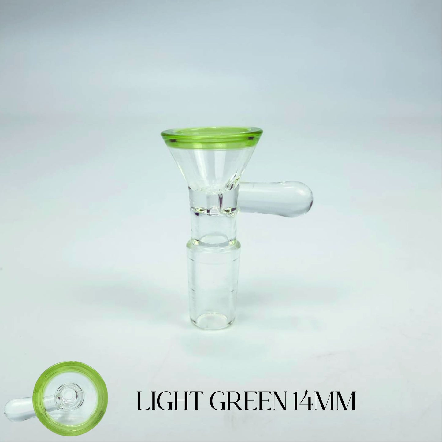 GLASS BOWL |  COLORFUL TOP BOWL 14MM