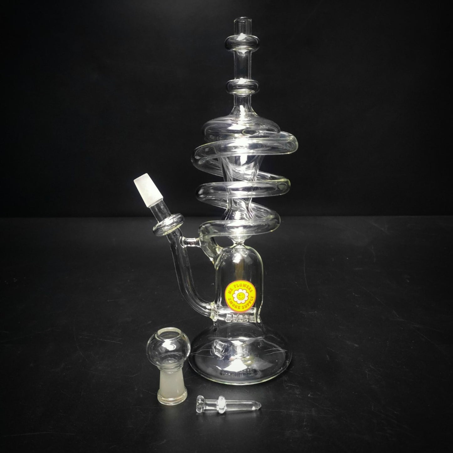 GLASS BONG | MS.FLOWERS GLASS HOOKAH 10.5 INCH