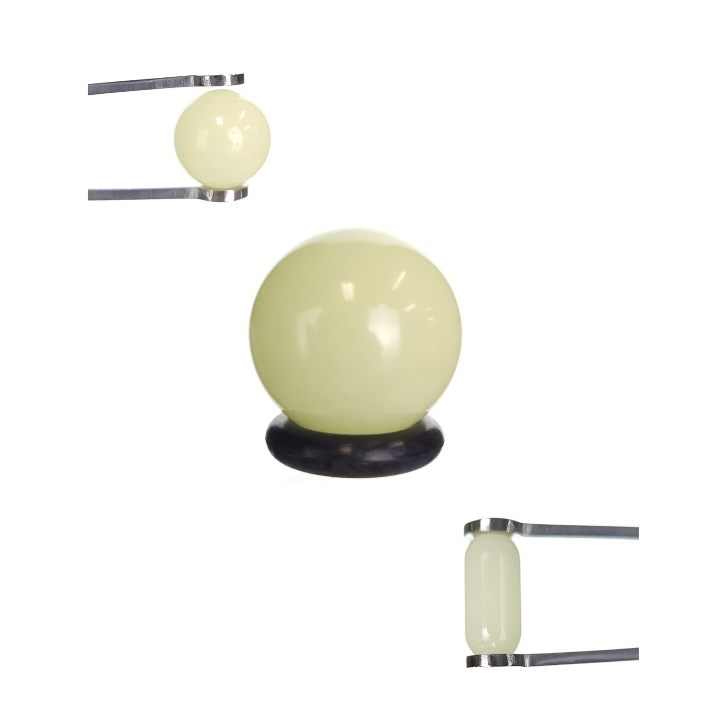 QUARTZ BOWL | LUMINOUS DAB PEARL GLOW IN THE DARK 3 IN 1 SET