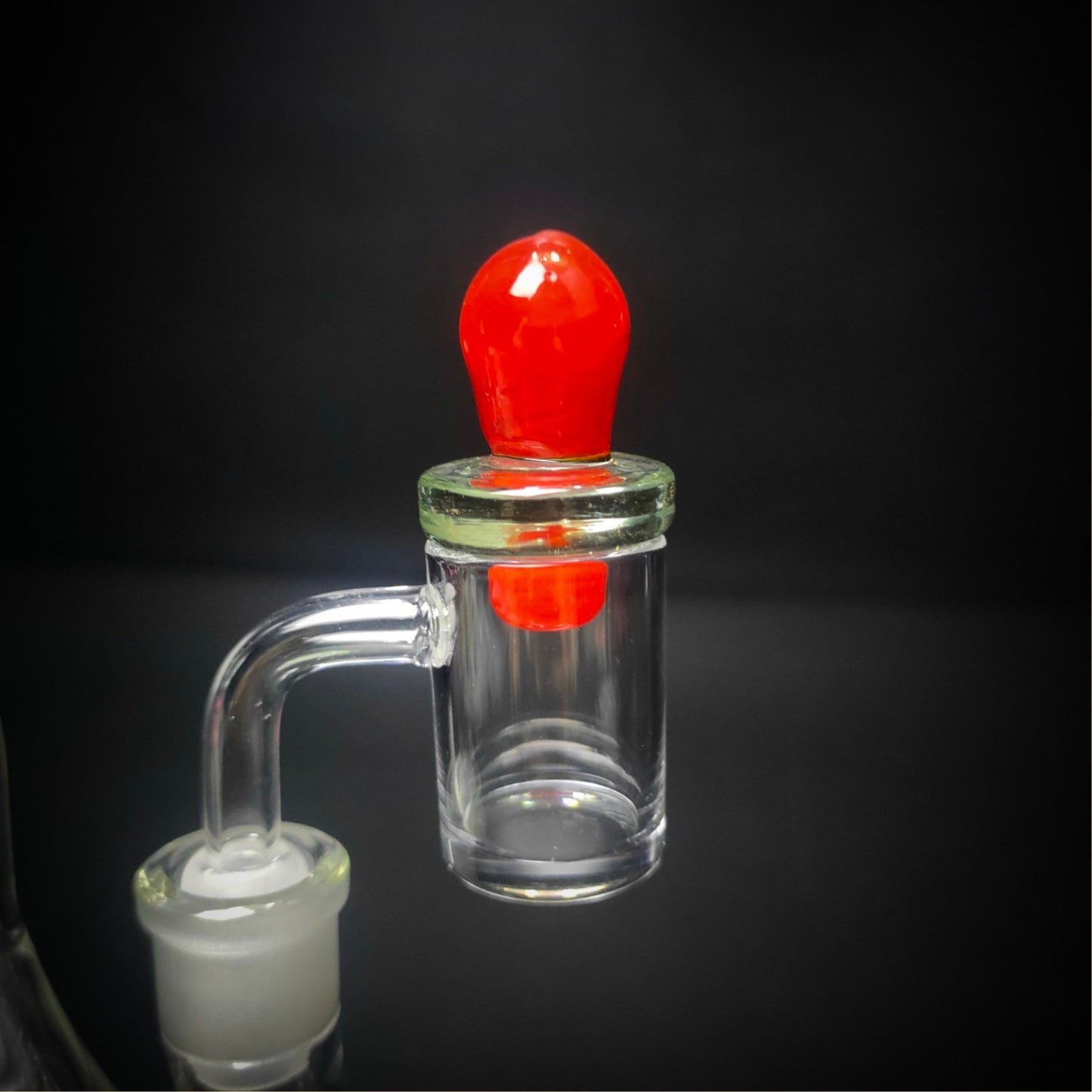 CARB CAP | PINBALL QUARTZ CAP 12.5 MM INNER DIAMETER 26.5 MM WIDEST DIAMETER