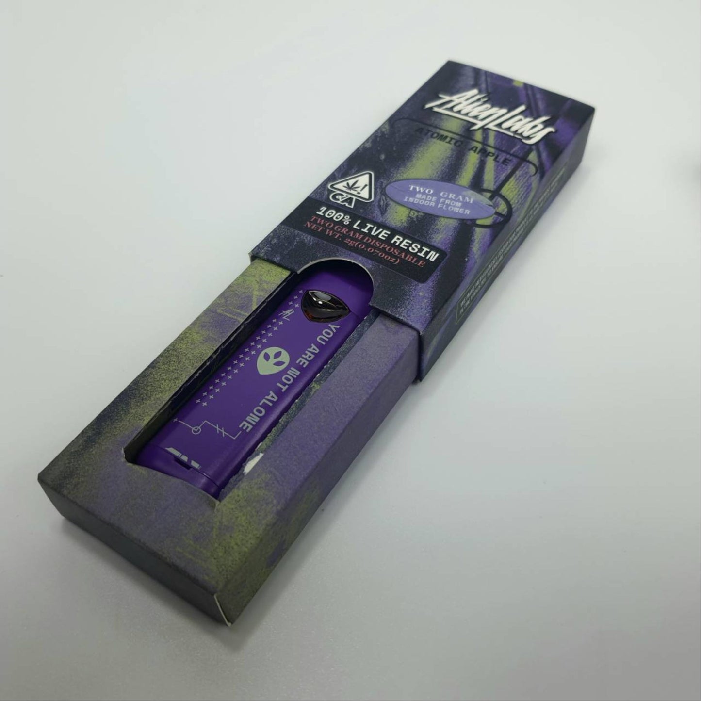 ALIEN LABS LIVE RESIN DISPOSABLE 2.0ML | ATOMIC APPLE : HYBRID