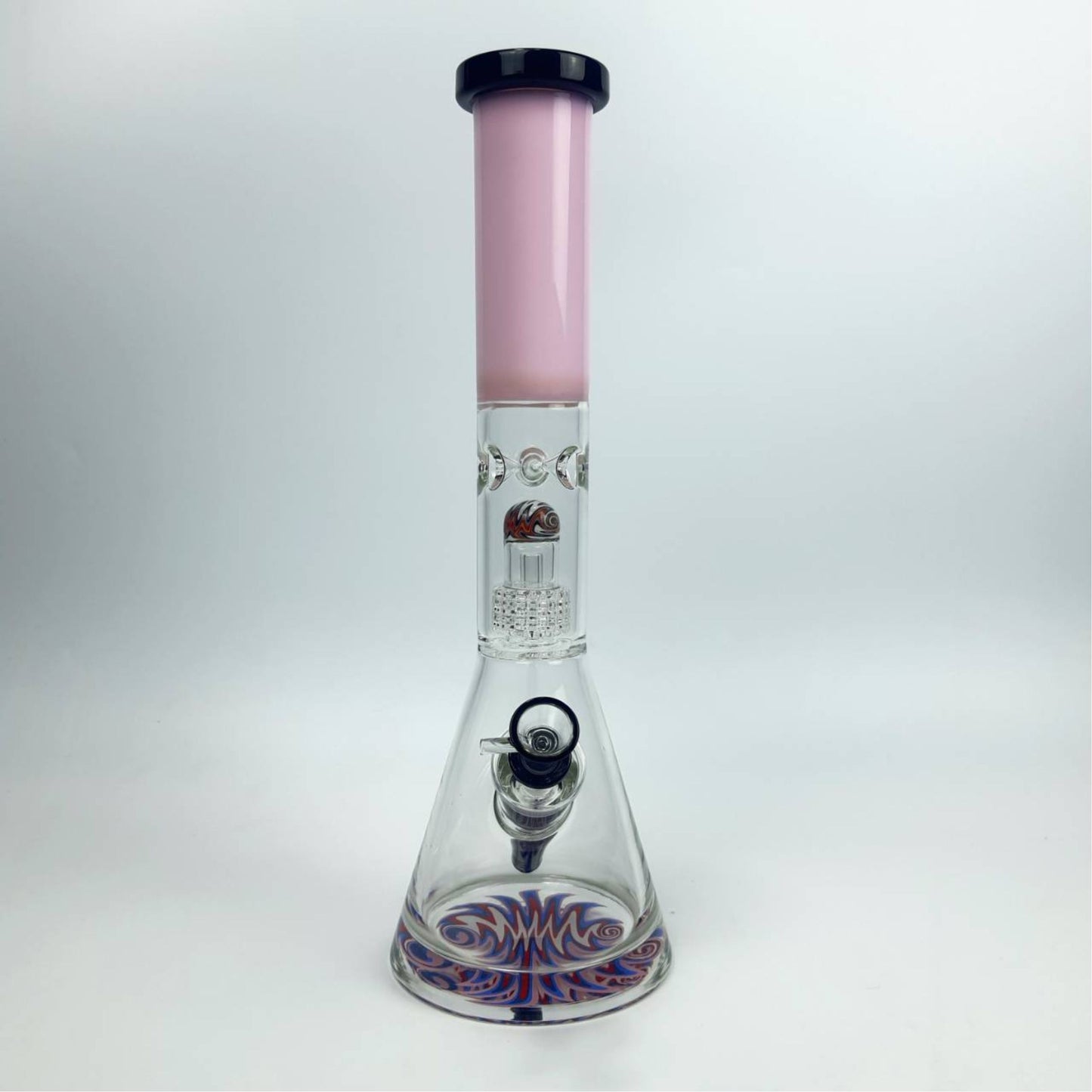 Glass Bong | DAZED WIGWAG BEAKER 16 INCH 9MM WITH PERCOLATOR