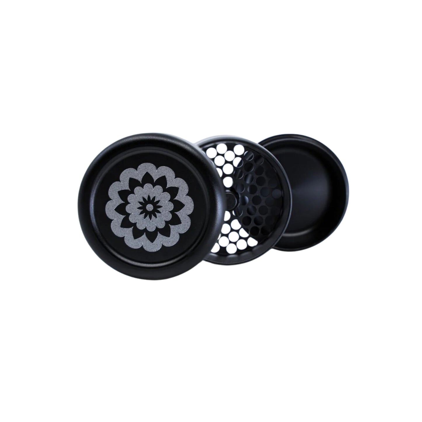 FLOWER MILL | GRINDER STANDARD 2.5" - BLACK