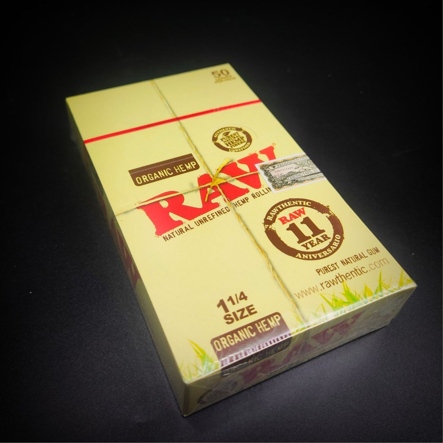 ROLLING PAPER | CHA RAW ORGANIC HEMP ROLLING PAPER 1 ¼"