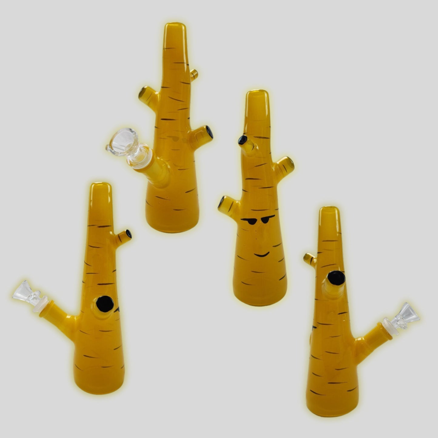 Glass Bong | LITTLE TREE TRIANGLE BONG 8.5 INCH