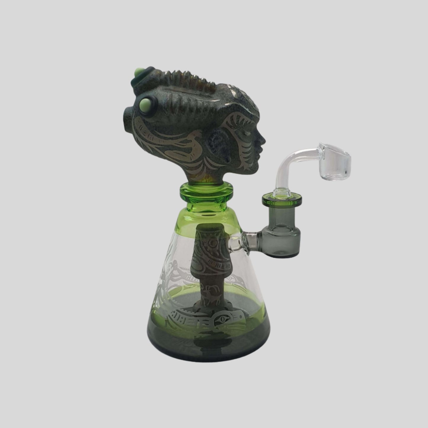 Glass Bong | STONE - HEAD 8.5 INCH