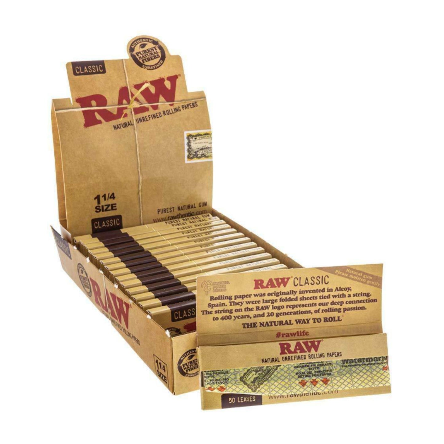 ROLLING PAPER | RAW CLASSIC 1 ¼"