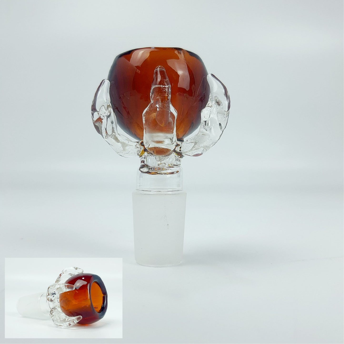 GLASS BOWL | SKELETON HAND BOWL 14 & 18MM