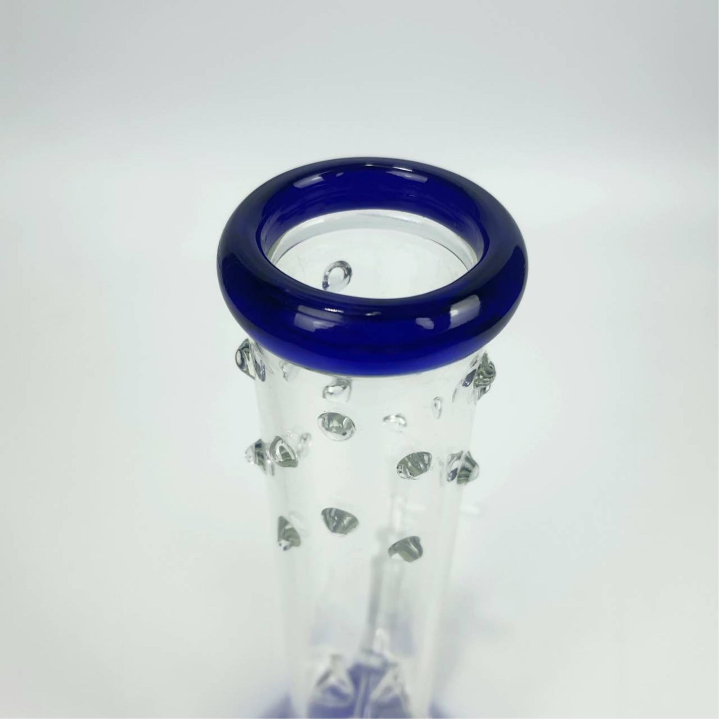 Glass Bong | BLUE BASE NO LOGO BEAKER 11.5 INCH