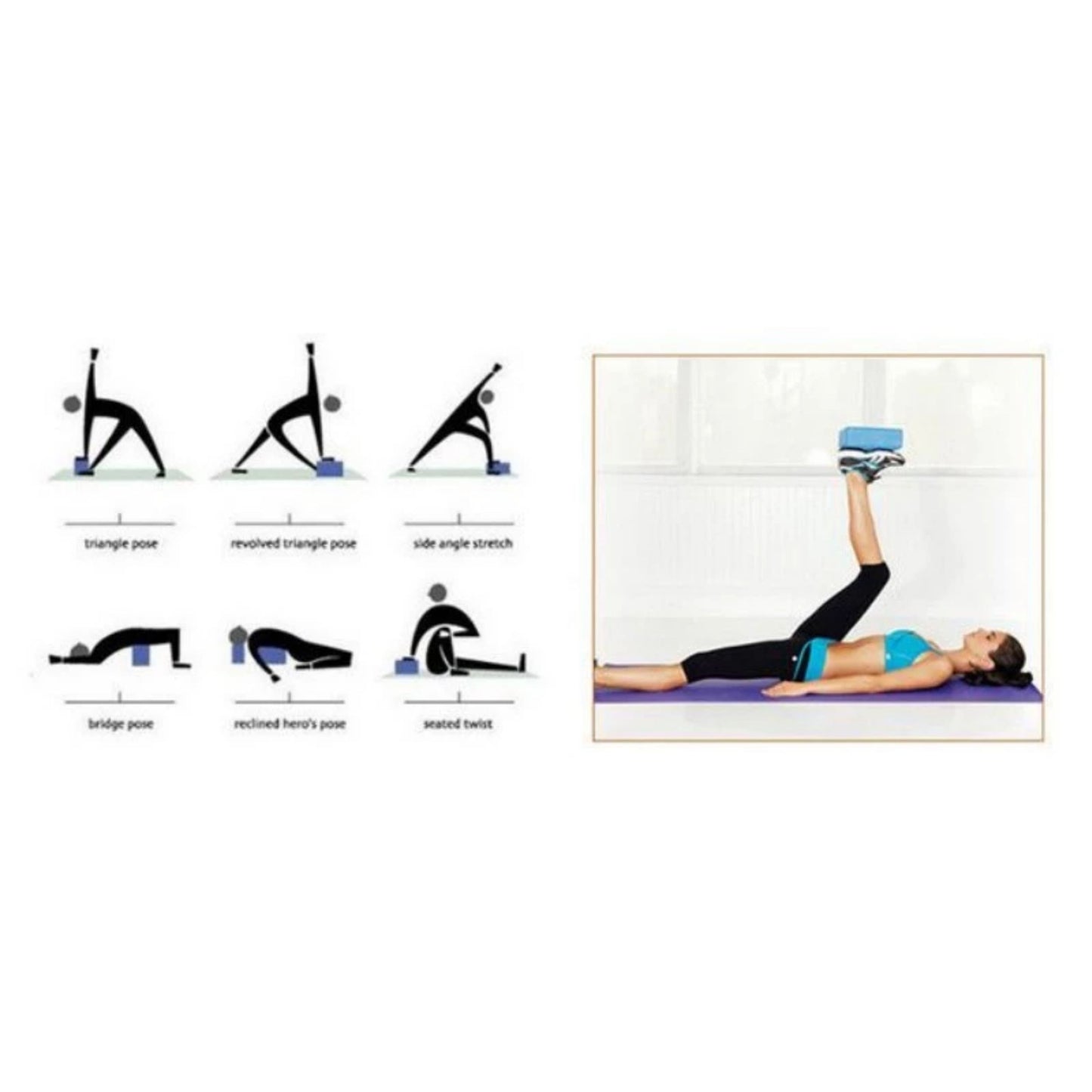 CORK YOGA BLOCK SIZE: 16CM X 8CM X 22.5CM