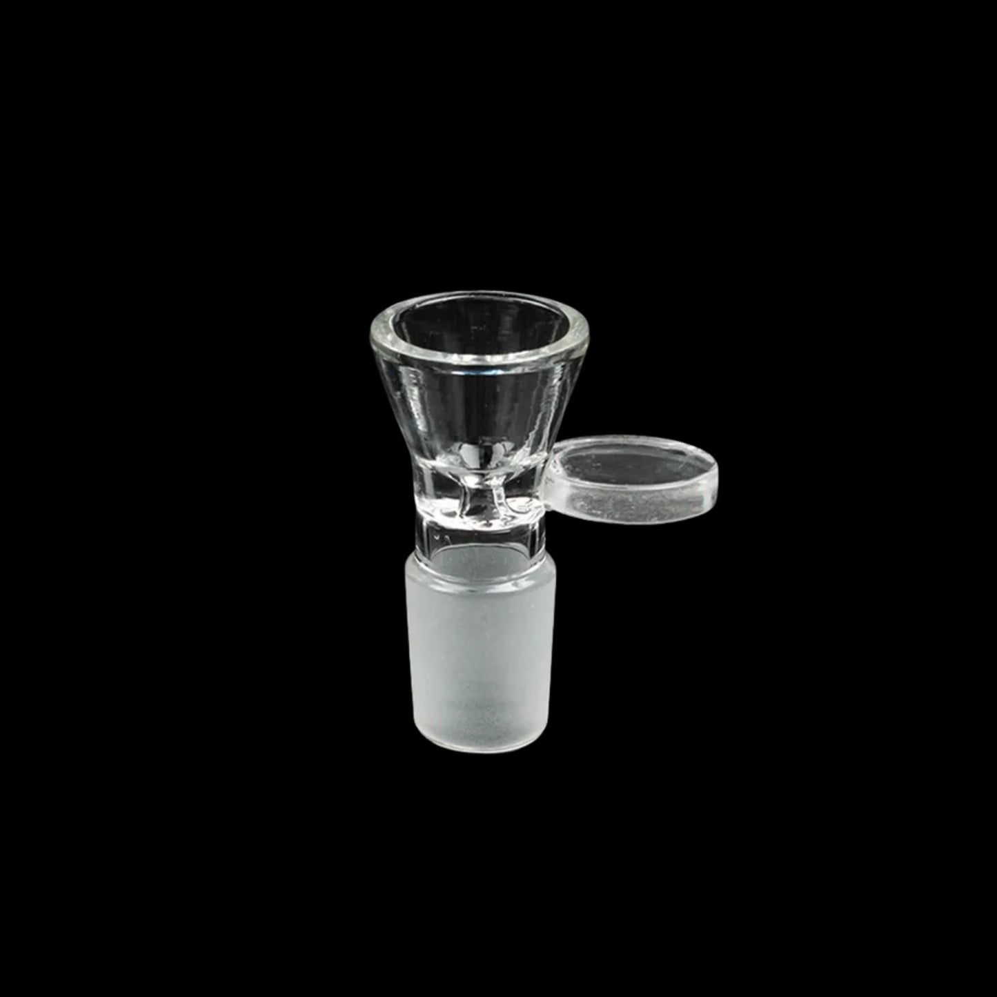 GLASS BOWL | NO LOGO CLEAR HANDLE BOWL 14MM & 18MM