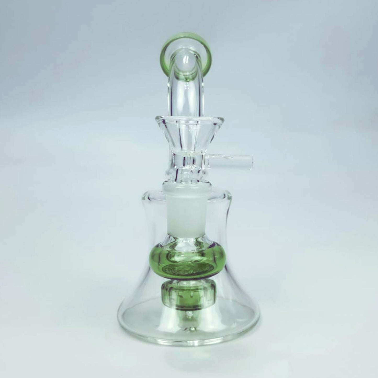 GLASS BONG | DAB RIG BEAKER 5.5 INCH WITH SHOWERHEAD PERC